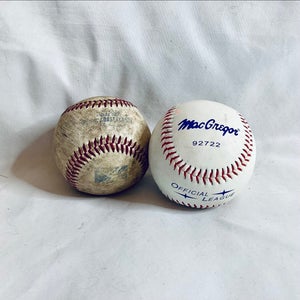 Baseballs for little league practice - MacGregor + Pacific Coast League