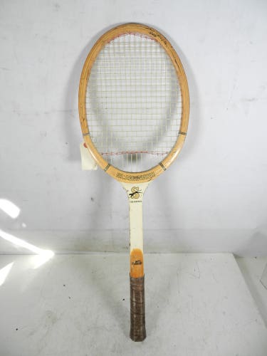 Vintage Slazenger PRO ACE 1714 Wooden Tennis Racquet 4 3/8" Fiber Reinforced