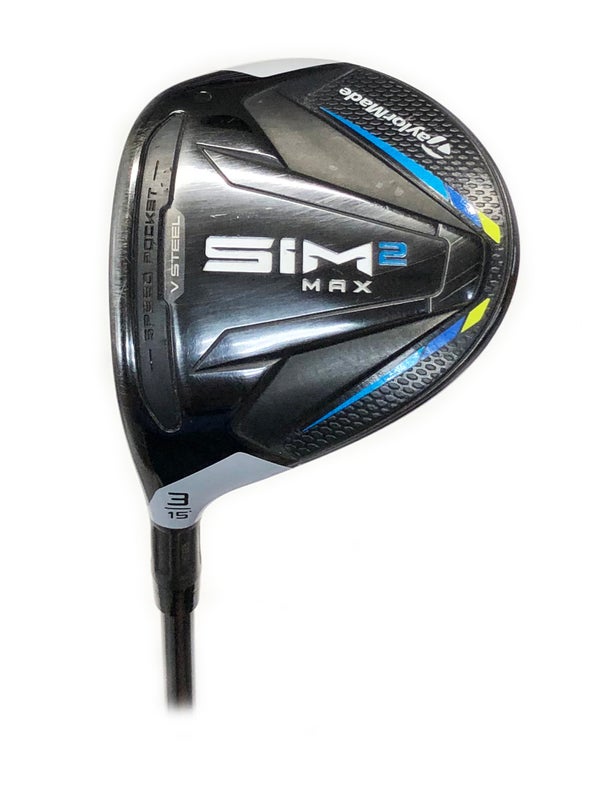 LH TaylorMade SIM2 MAX 15° 3 Fairway Wood Ventus 5-S Graphite