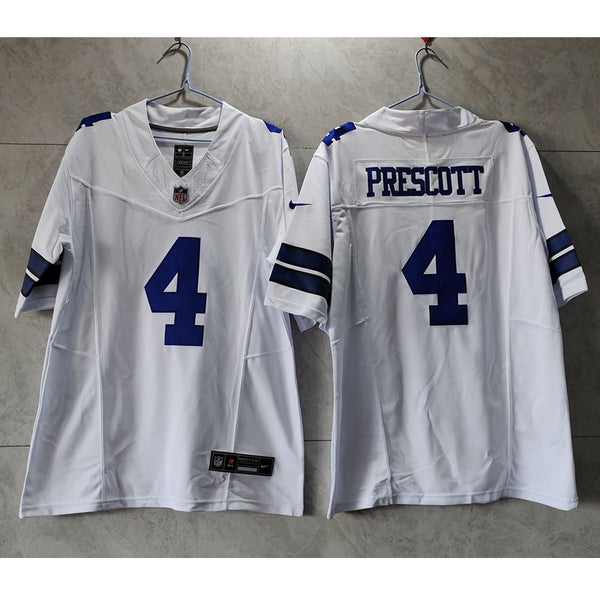 New Men's Dallas Cowboys Dak Prescott #4 Nike Game Jersey