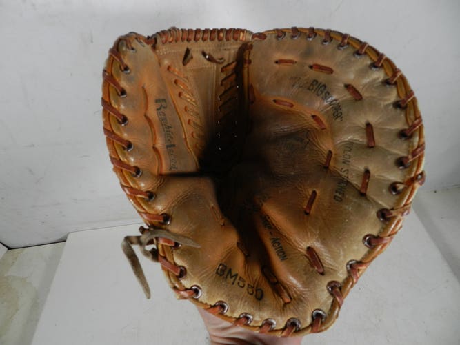 ALL STAR BM550 Brown Genuine Leather Baseball Mitt First Base Glove RHT
