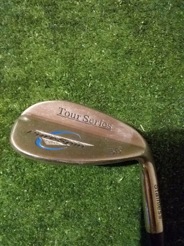 PureSpin Tour Series Stainless 56* Sand Wedge (SW) Stiff Steel shaft
