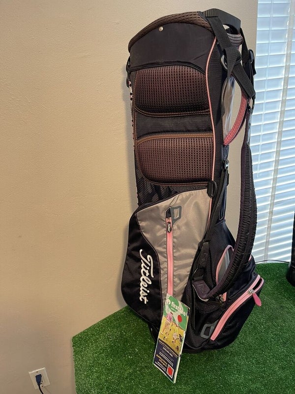 Titleist Stand Golf Bag with 4-way Dividers & Rain Cover