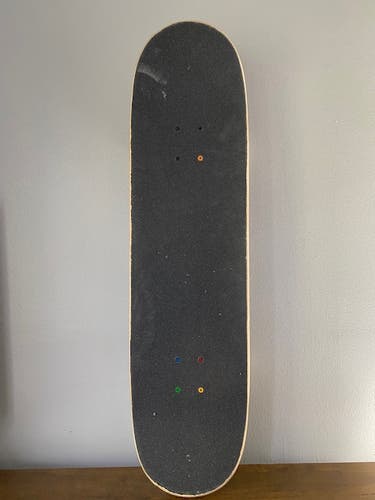 Naked skateboard with Indie trucks and Bones wheels