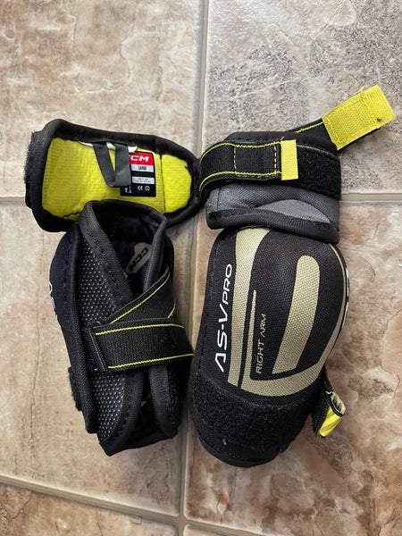 Large CCM Tacks AS-V Pro Elbow Pads