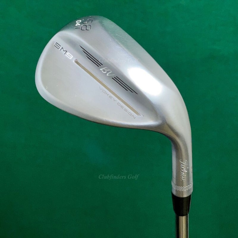 Titleist Vokey SM9 Chrome 58-14K 58° Lob Wedge KBS Tour Lite Steel