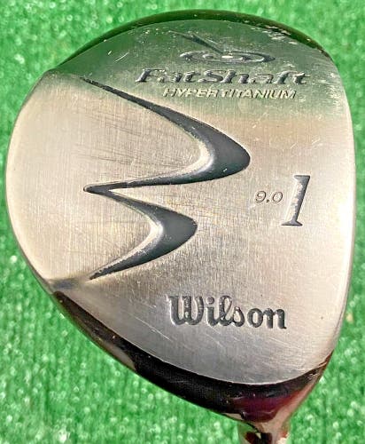 Wilson FatShaft Driver 9 Degrees Hyper Titanium RH ProLite Stiff Graphite 45 In.