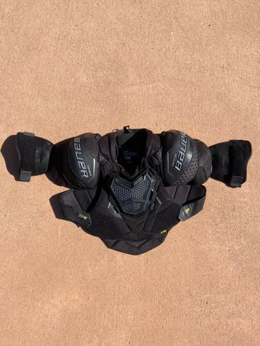 Used Large Bauer Pro Stock Supreme 3S Pro Shoulder Pads