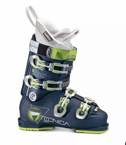 New Women's Tecnica Mach 1 95 W LV Ski Boots Size 22.5 (SY1477)