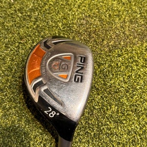 Ping G10 28* Hybrid, TFC 129 H Regular Flex, RH