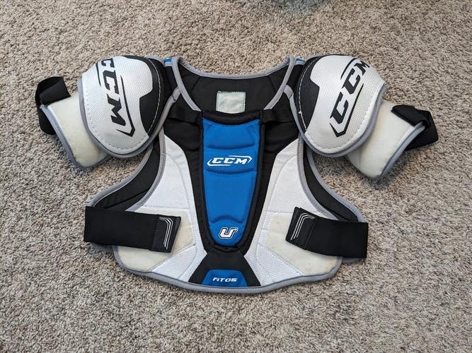 Senior Used Large CCM U+ Shoulder Pads