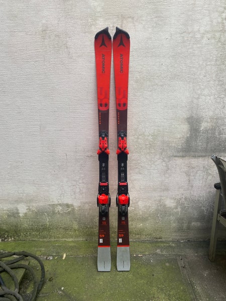 2022 Atomic Redster S9 FIS SL 165 cm Slalom Race Skis w/ X16 Var Bindings