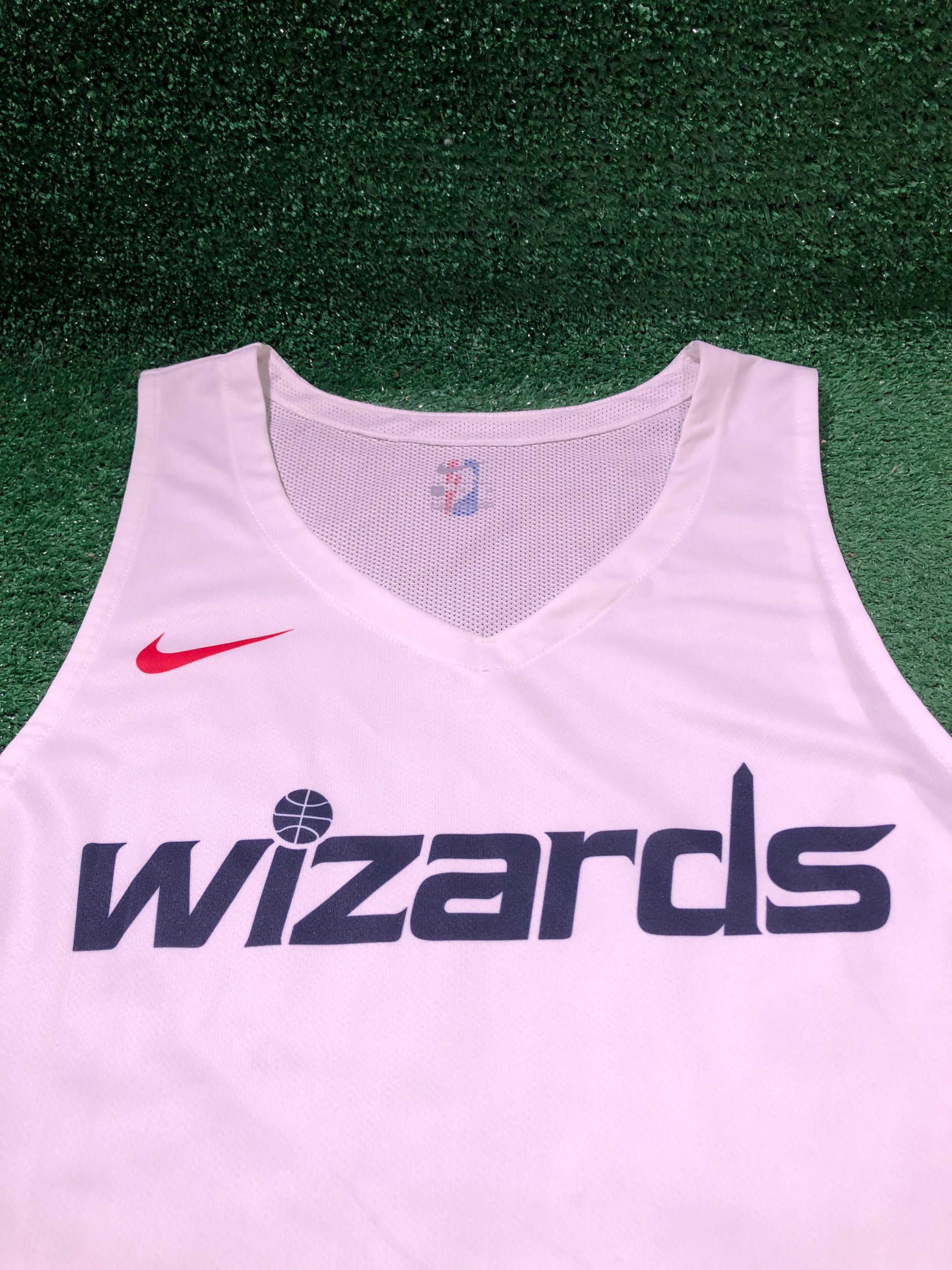 Washington Wizards Team Issued Nike Dri-Fit Medium Tall (MT) Jersey