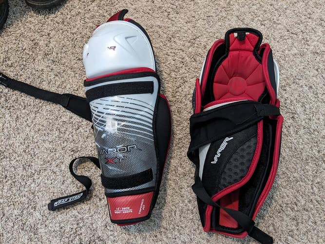 Used Bauer Vapor X 7.0 Shin Pads