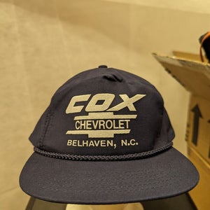 Vintage Cox Chevrolet Belhaven, NC ZIP back Hat