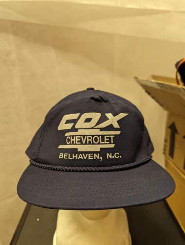 Vintage Cox Chevrolet Belhaven, NC ZIP back Hat