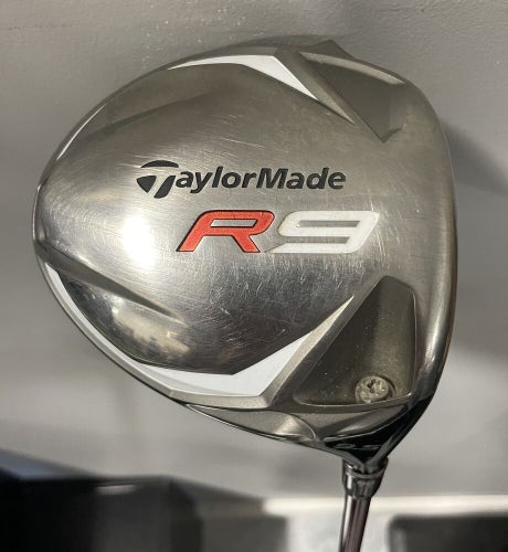 Taylormade R9 Driver 9.5 Degrees 65g Stiff Flex Right Handed