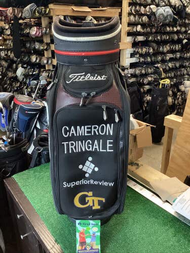 Titleist Georgia Tech Golf Staff Bag (Cameron Tringale)