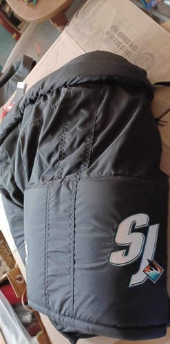 San Jose Sharks Senior Large CCM Pro Stock HP70X Hockey Pants