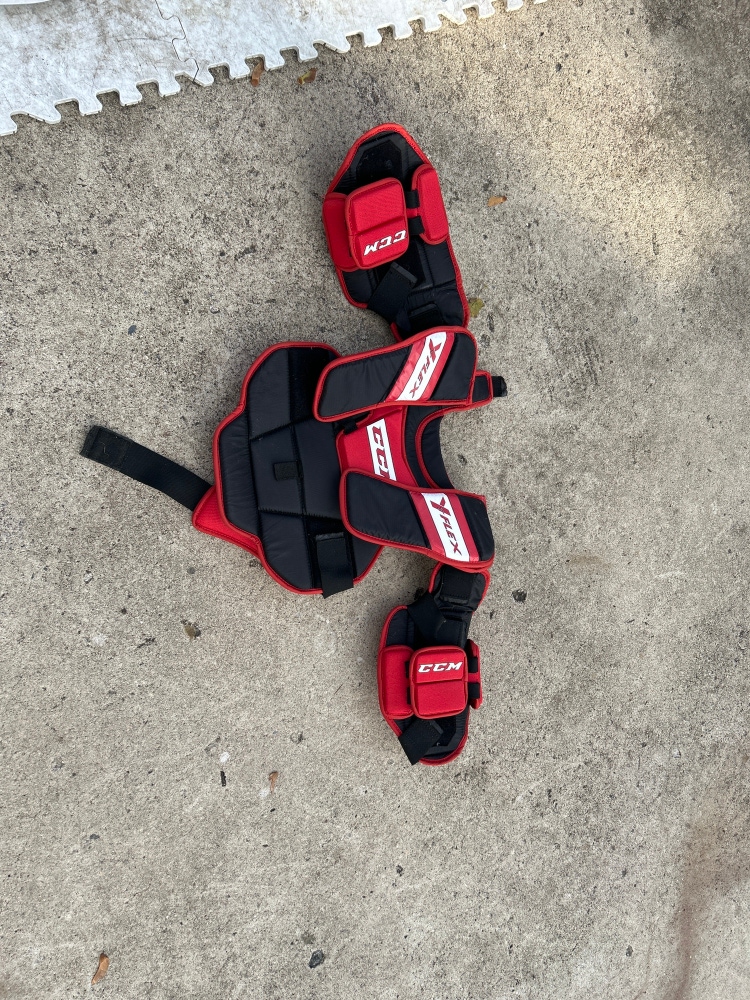 Used Large/Extra Large CCM Y flex Goalie Chest Protector