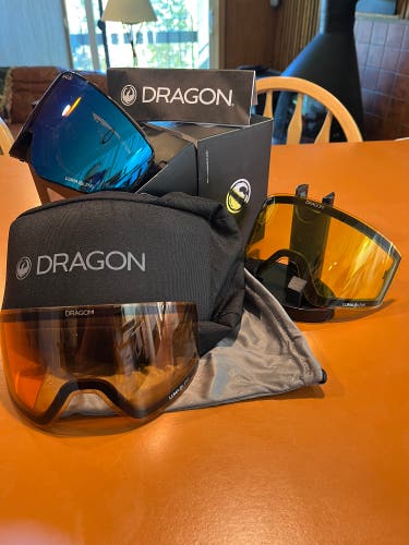 DRAGON PXV2  / With 2 Spare (yellow/orange) Lumalens