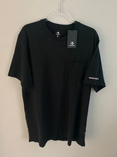 New Black Converse T-Shirt Men’s XL