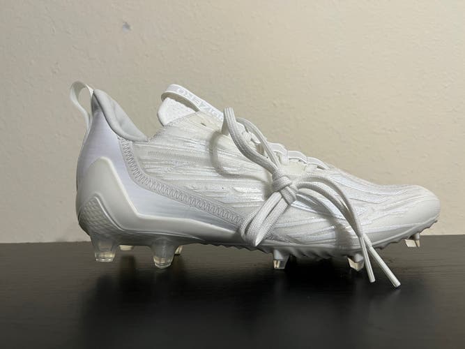 Adidas Adizero 12.0 Football Cleats Men’s Size 8.5 Triple White GX5413