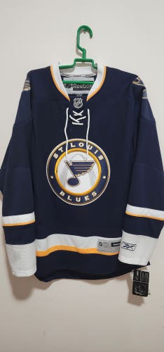 St. Louis Blues New Medium Men's Reebok 3rd Jersey