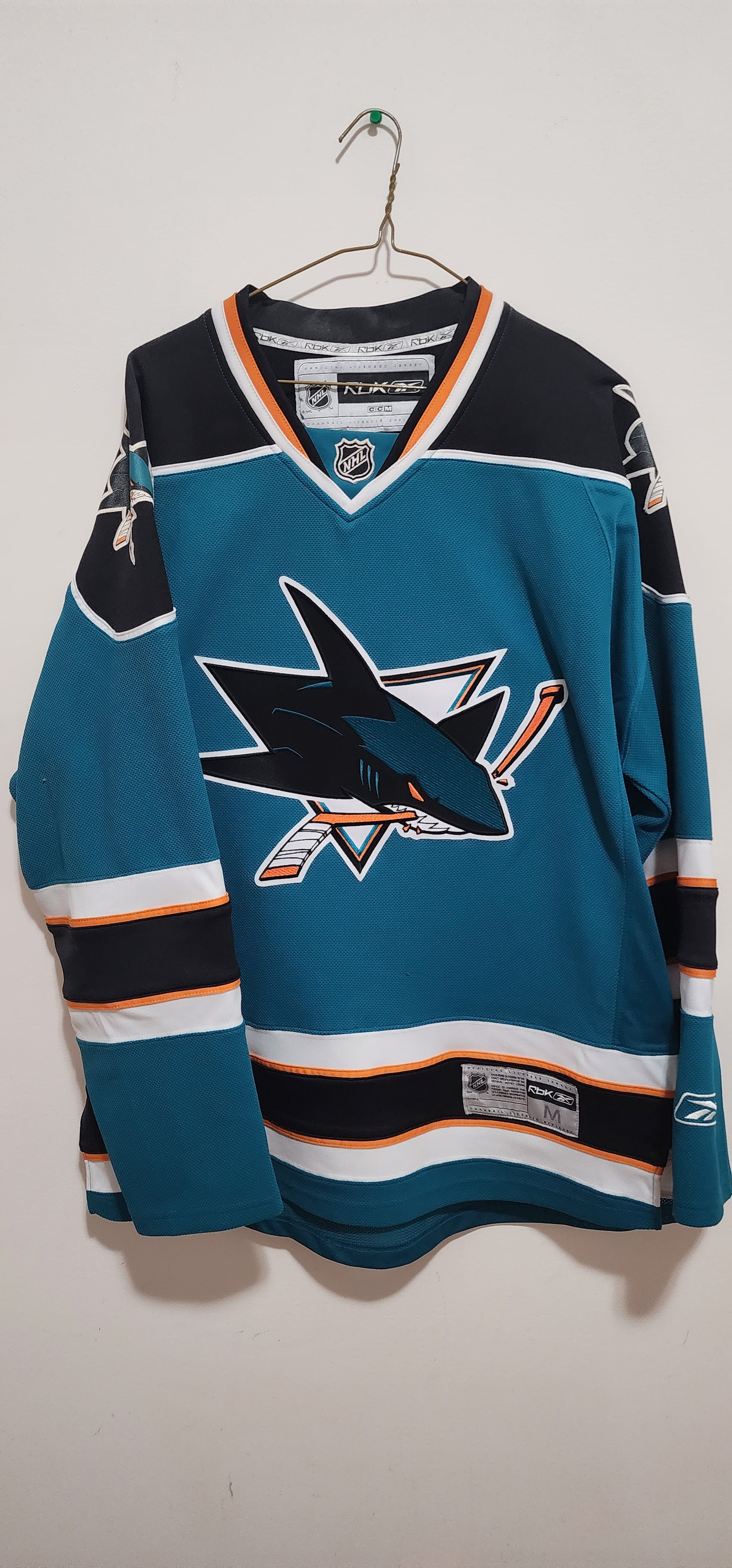  Outerstuff NHL San Jose Sharks Burns Brent Special Edition  Youth Premier Jersey, San Jose Sharks, Small/Medium : Sports & Outdoors