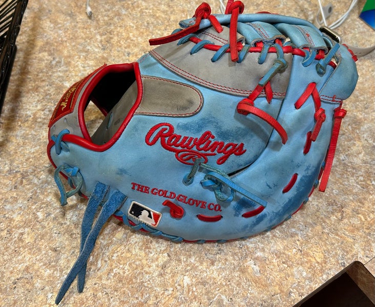 Used 2022 Left Hand Throw Rawlings First Base Heart of the Hide Baseball Glove 13"