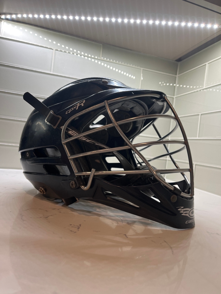 Used Navy Cascade Cpxr Lacrosse Helmet
