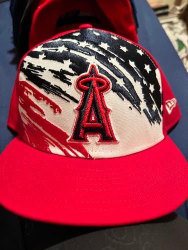 LA Angels “Stars And Stripes” New Era Hat