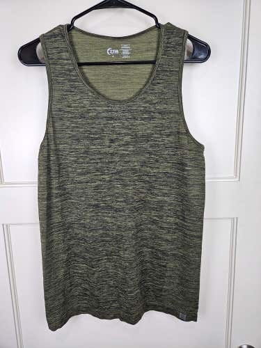 ZYIA Active Tank Womens Green Charged Athletic Workout Shirt Size: S