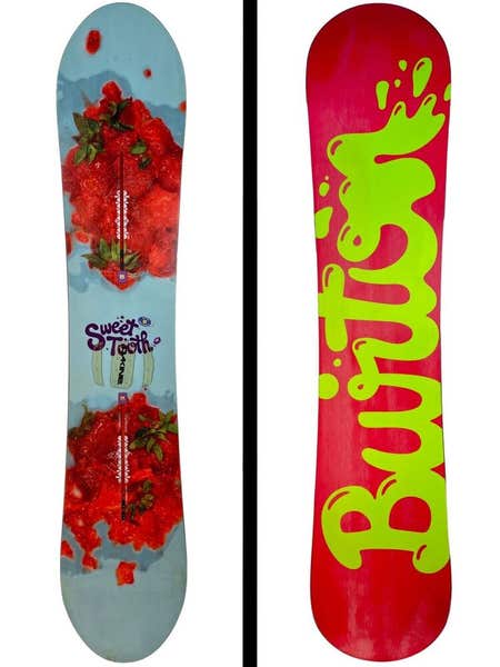 burton 136 snowboard 994 Burton Sweet Tooth Flat Top Womens Snowboard 136 cm | SidelineSwap
