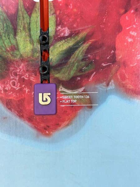 994 Burton Sweet Tooth Flat Top Womens Snowboard 136 cm