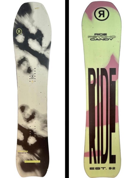 999 Ride Psychocandy Womens Mens Snowboard 138 cm 2023 | SidelineSwap