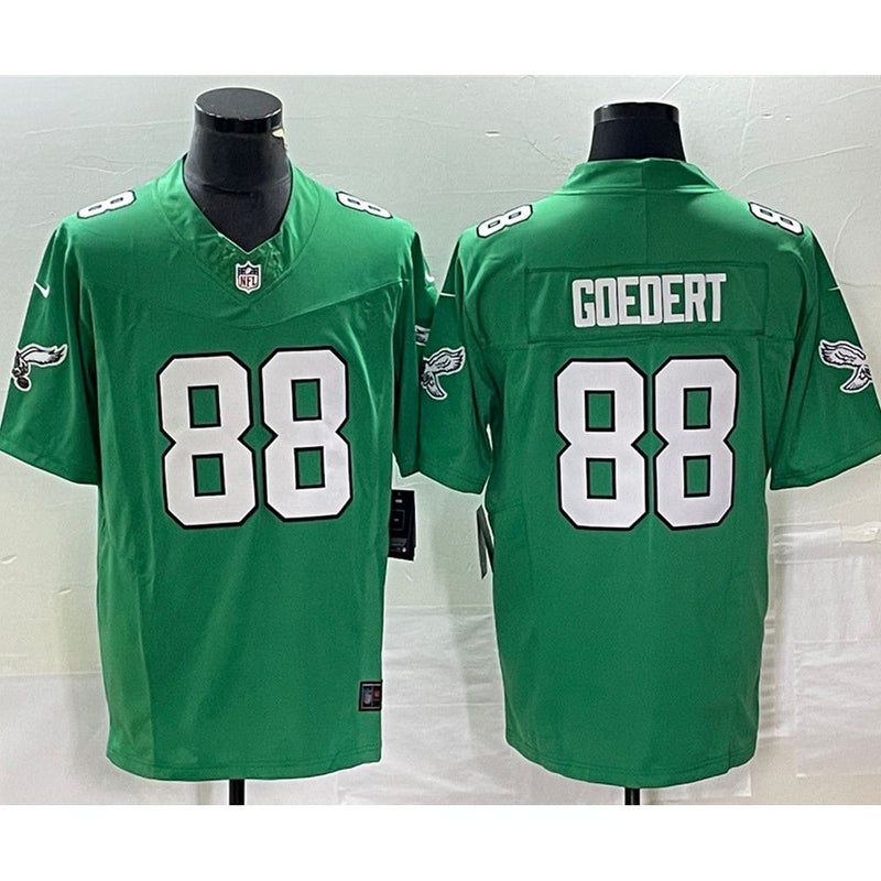 Philadelphia Eagles Nike Game Road Jersey - White - Dallas Goedert - Mens