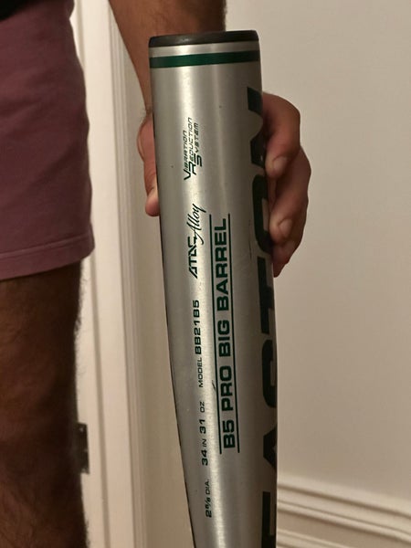 Batte Baseball Easton B5 Pro Big Barrel Vintage Années 80, 34 Pouces 30 Oz
