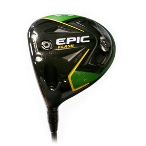 LH Callaway Epic Flash Sub Zero 9.0* Driver Even Flow Black 6.5 65g X Flex