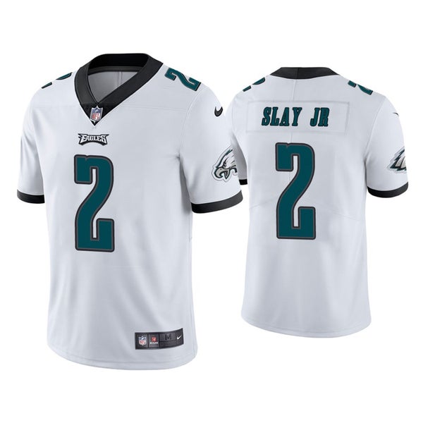 Philadelphia Eagles Nike Game Road Jersey - White - Darius Slay Jr