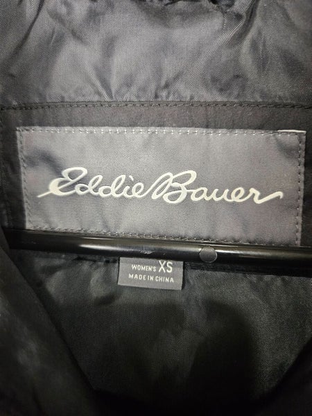 Eddie Bauer EB650 Down Quilted Hood Puffer Long Jacket Winter