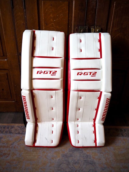 Used 32" + 1.5" Warrior Ritual GT2 Goalie Leg Pads