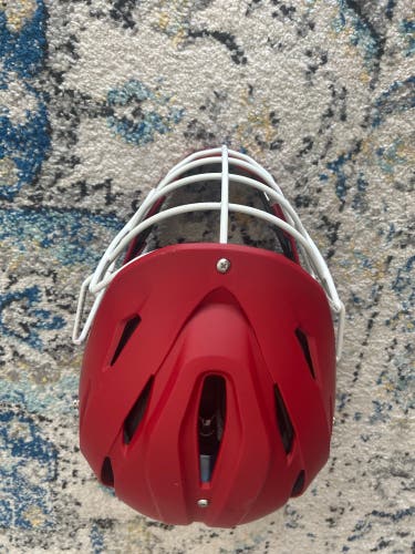 Red STX Rival Helmet