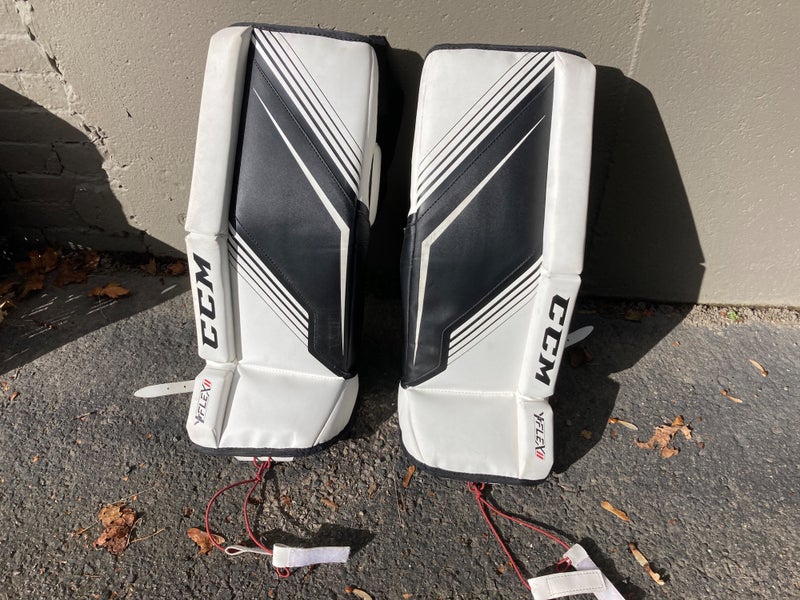 Ccm yt flex leg pads, youth
