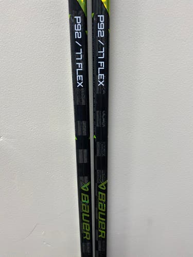 Bauer Ag5nt Hockey Sticks P92 Left 77 Flex 2-Pack