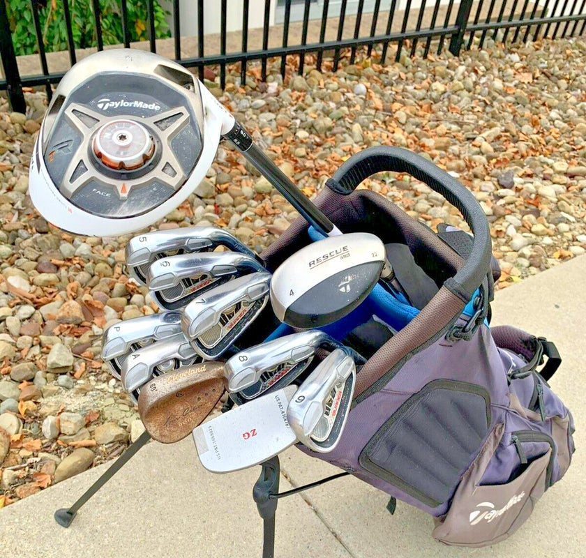Complete Set of PING Golf Clubs + Cart Bag SidelineSwap