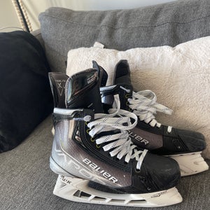 Senior Used Bauer Vapor Hyperlite Hockey Skates Regular Width Pro Stock Size 7.5