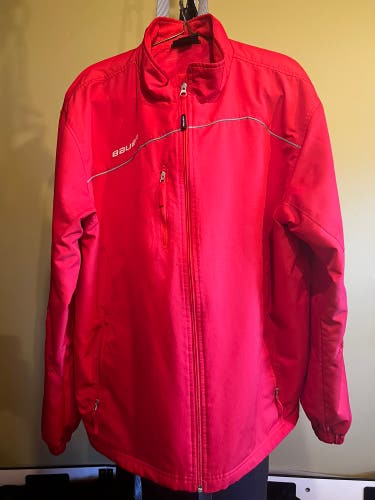 Red Used Men's Bauer Jacket
