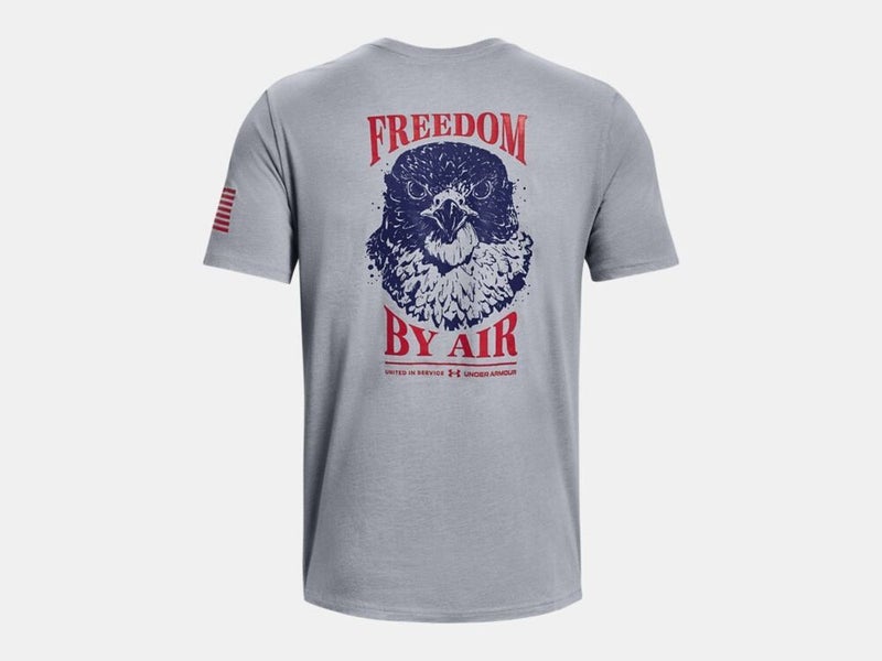 Under Armour Freedom Hook T-Shirt - Men's Steel XL