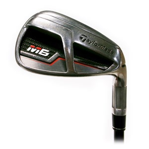 TaylorMade M6 Single 8 Iron Graphite Fujikura Atmos 6 Orange Regular Flex